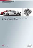 SSP 643 7-speed dual clutch gearbox 0BZ– S tronic in Audi R8 